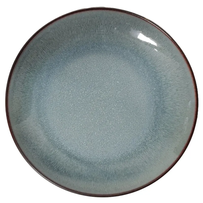 Šķīvis pusdienu 26cm Stone keramisks, zils