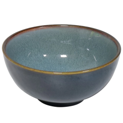 Bļodiņa Stone 15x7cm keramiska, zila