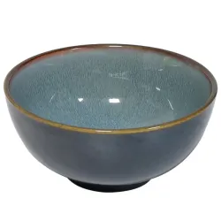 Bļodiņa Stone 15x7cm keramiska, zila