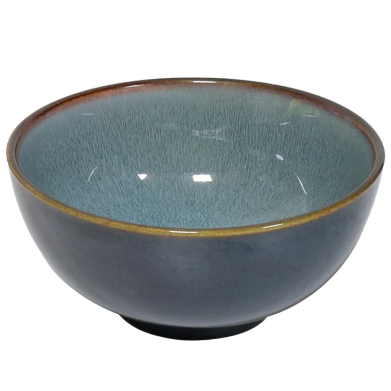 Bļodiņa Stone 15x7cm keramiska, zila