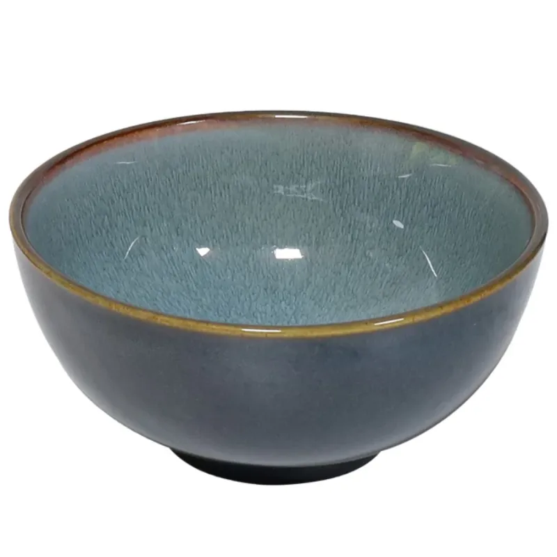 Bļodiņa Stone 15x7cm keramiska, zila