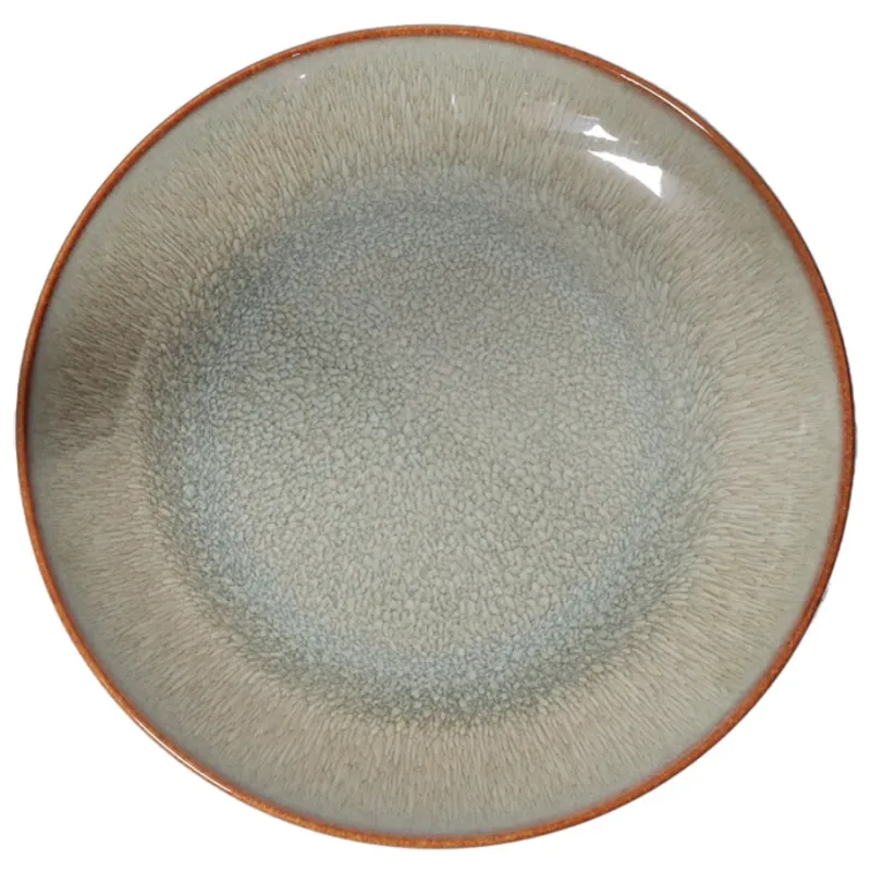 Šķīvis pusdienu 26cm Stone keramisks, pelēks