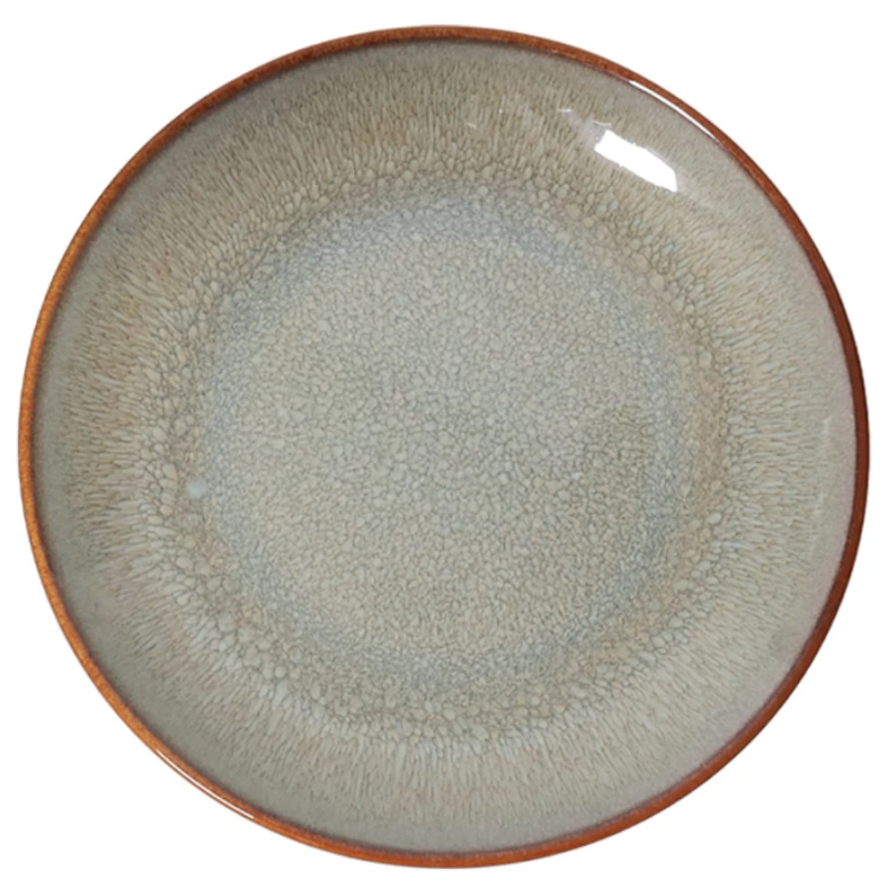 Šķīvis deserta 20cm Stone keramisks, pelēks