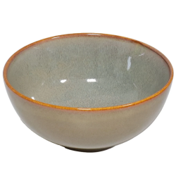 Bļodiņa Stone 15x7cm keramiska, pelēka