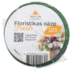Ziedu oāze 16x4cm, apaļa