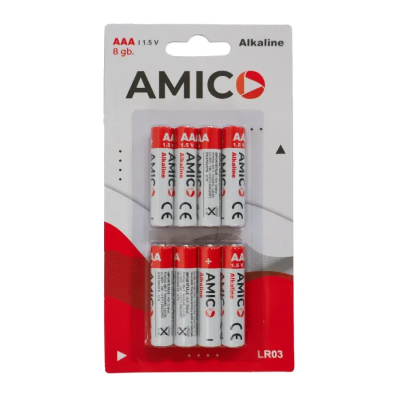 Baterija AAA 8gb Amico