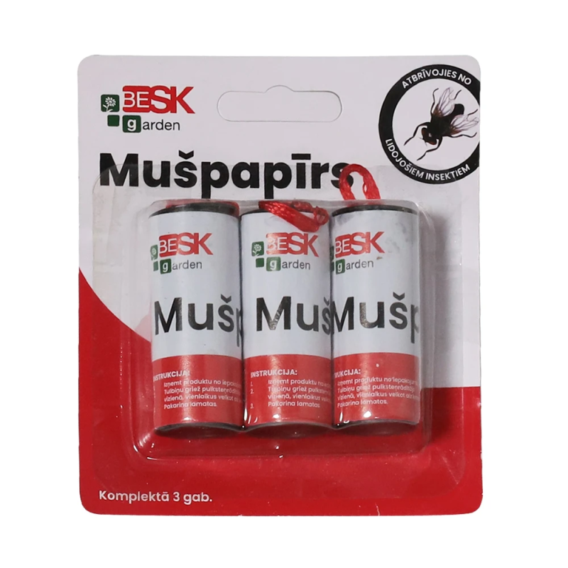 Mušpapīrs kompl.3gb