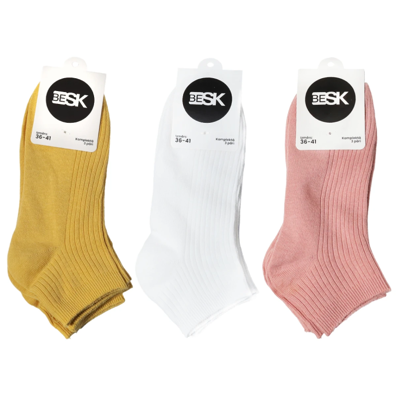 Zeķes sieviešu, 3 pāri