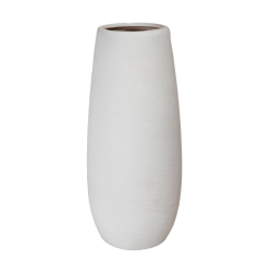Vāze keramiska 14x30cm rievota