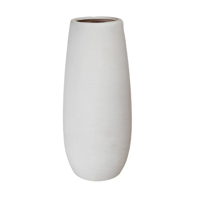 Vāze keramiska 14x30cm rievota