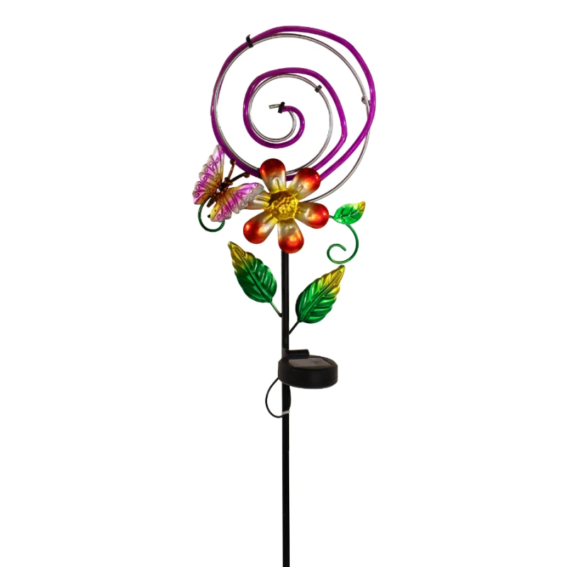 Dārza dekors ar solāro gaismu