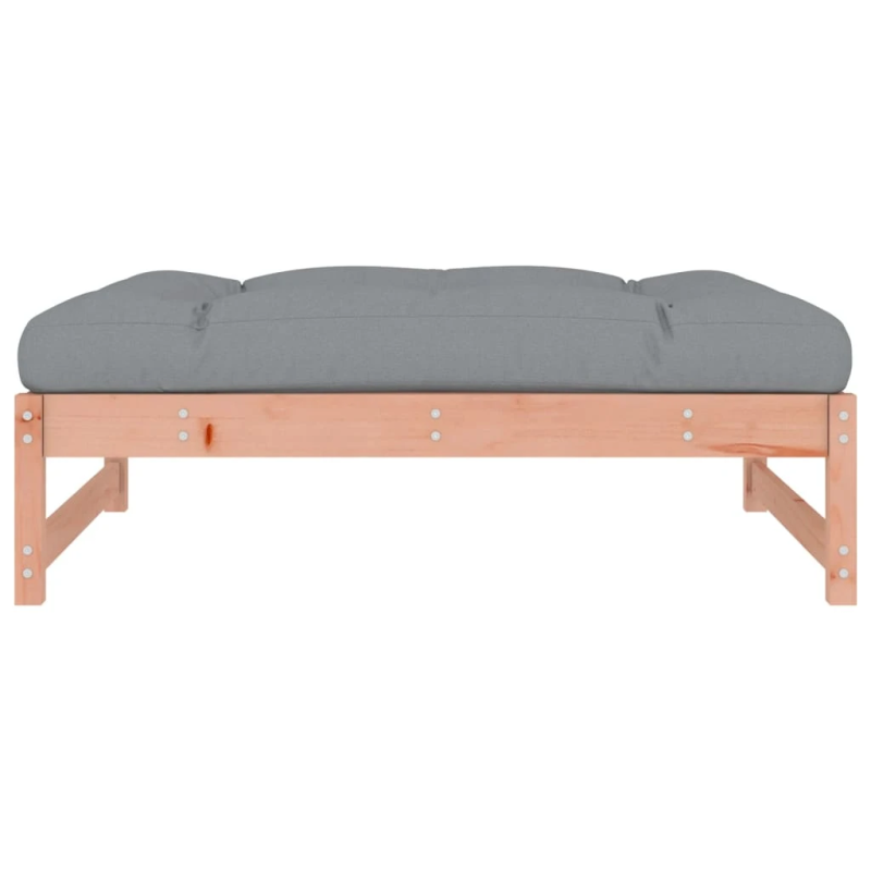 vidaXL dārza kājsoliņš, 120x80 cm, Duglasa egles masīvkoks