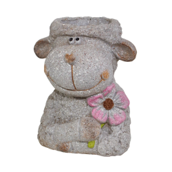 Dārza dekors Puķu pods Aita 24x21x29cm