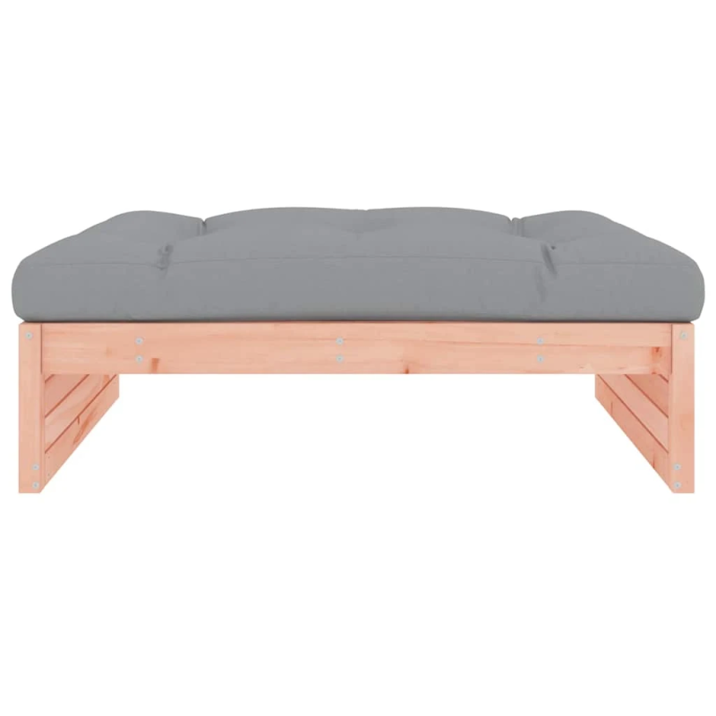 vidaXL dārza kājsoliņš, 120x80 cm, Duglasa egles masīvkoks