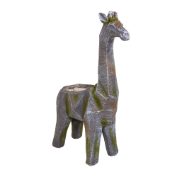 Dārza dekors Puķu pods Žirafe 35x17x57cm