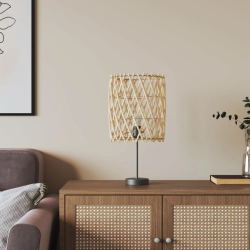 vidaXL lampas abažūrs, DIA23x28 cm, pīts