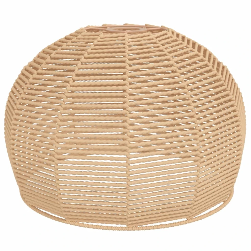 vidaXL lampas abažūrs, DIA36x26 cm, dzelzs un papīrs