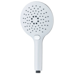 Dušas klausule AB 3 režīmi, hromēta-balta