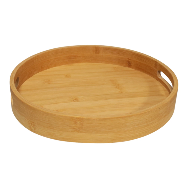 Paplāte bambusa apaļa 30x30x5cm