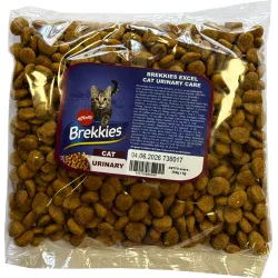 Fasētā barība Brekkies Cat Urinary care 0,25kg - pilnvērtīga barība pieaugušiem kaķiem, kas veicina urīnceļu veselību.