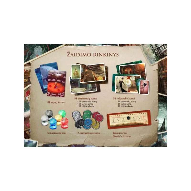 Spēle galda mysterium brg myst