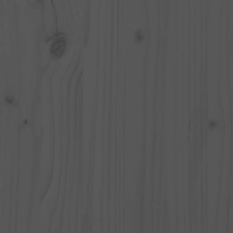 vidaXL 3-daļīgs dārza bāra mēbeļu komplekts, priedes masīvkoks, pelēks