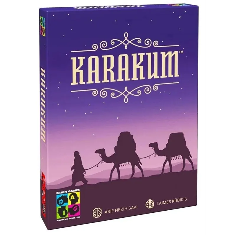Kāršu spēle Brain Games Karakum, LT LV EE RUS