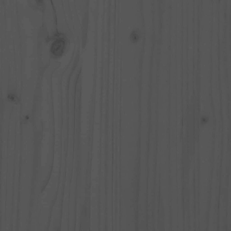 vidaXL 3-daļīgs dārza bāra mēbeļu komplekts, priedes masīvkoks, pelēks