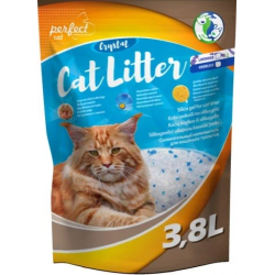 Silikona smiltis kaķiem 3,8l bez aromāta