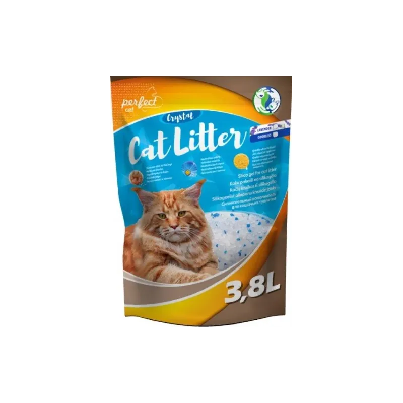 Silikona smiltis kaķiem 3,8l bez aromāta