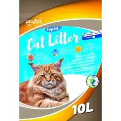 Silikona smiltis kaķiem 10l bez aromāta