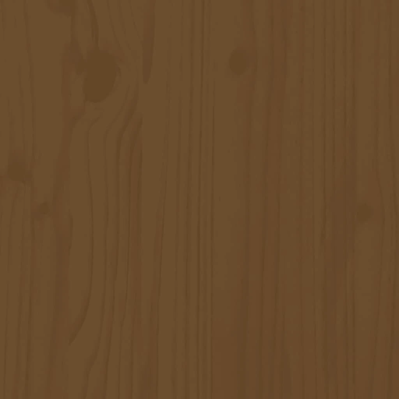 vidaXL dārza stūra dīvāns, medus brūns, priedes masīvkoks