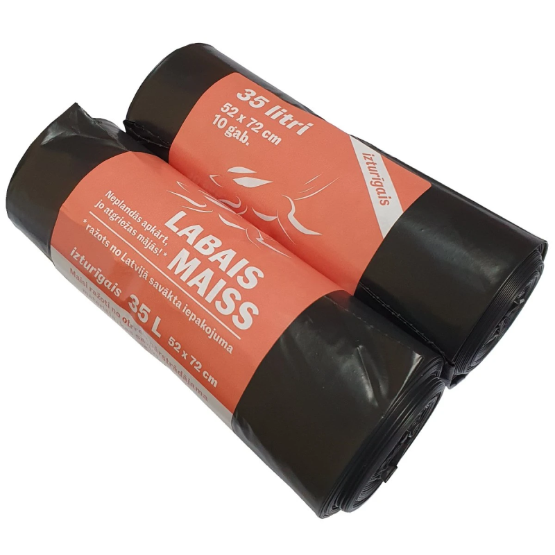 Atliekų maišai 35L 10vnt 33mkr, 45,
