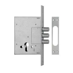 Süvistatav ukselukk 10257, kroomitud