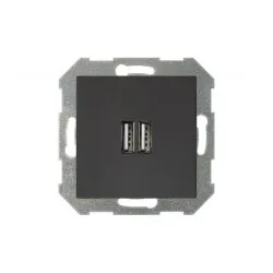 USB зарядное устройство LIREGUS RETRO, черного цвета