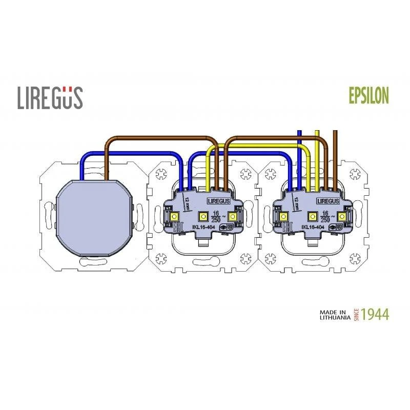 USB lādētājs LIREGUS RETRO, melnā krāsā