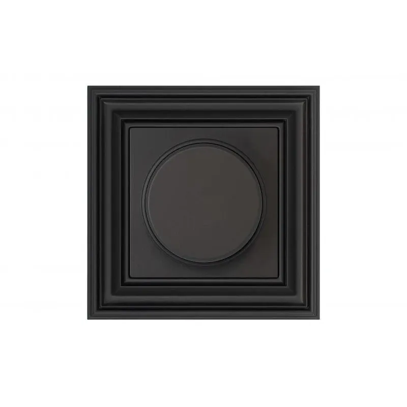 Apgaismošanas regulators Liregus Retro, matēts melns