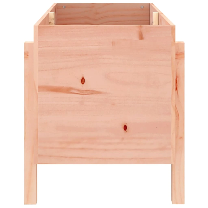 vidaXL augstā puķu kaste, 101x50x57 cm, egles masīvkoks