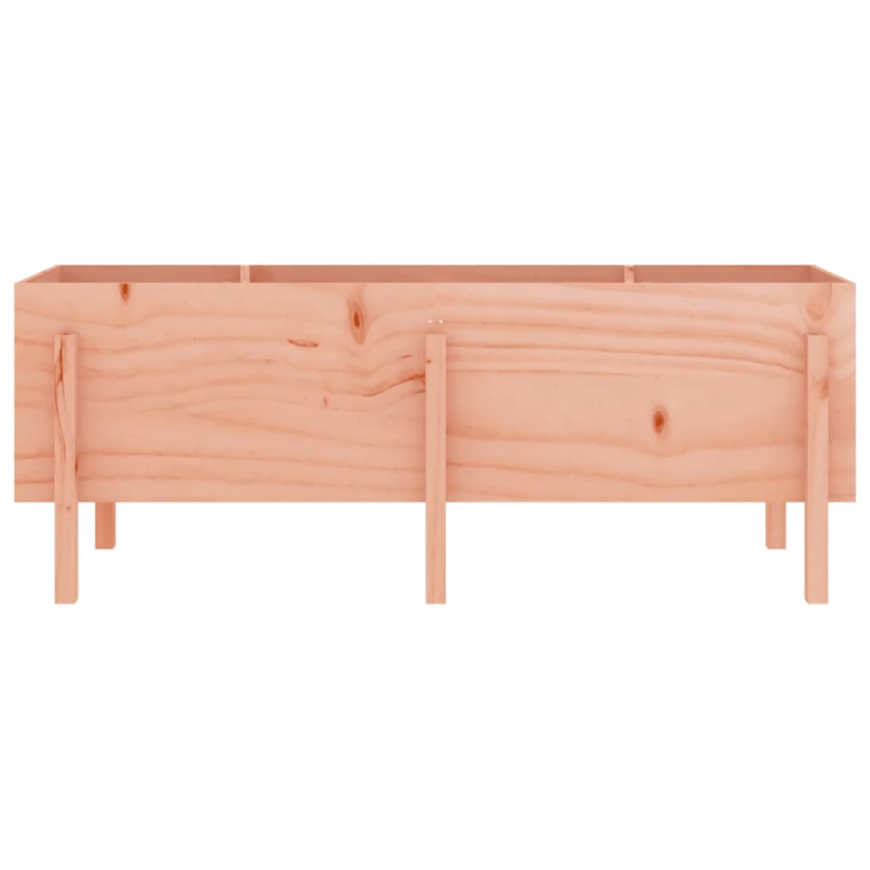 vidaXL augstā puķu kaste, 160x50x57 cm, egles masīvkoks