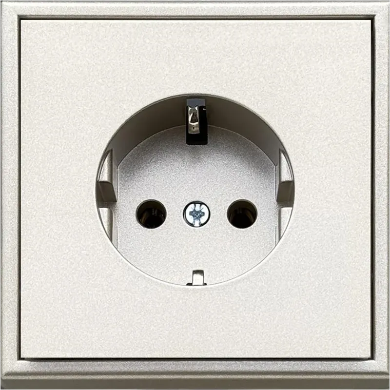 Kontaktligzda Liregus Modern IKL16-404-01.M-CH, Iezemēta rozete, šampanieša