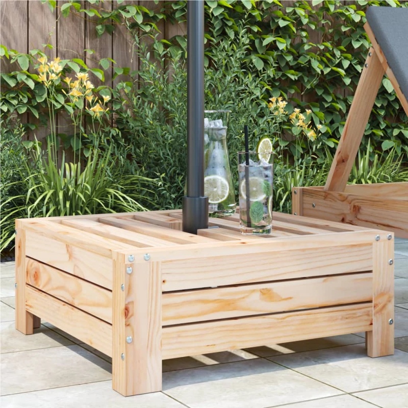 vidaXL saulessarga statīva pārsegs, priedes masīvkoks