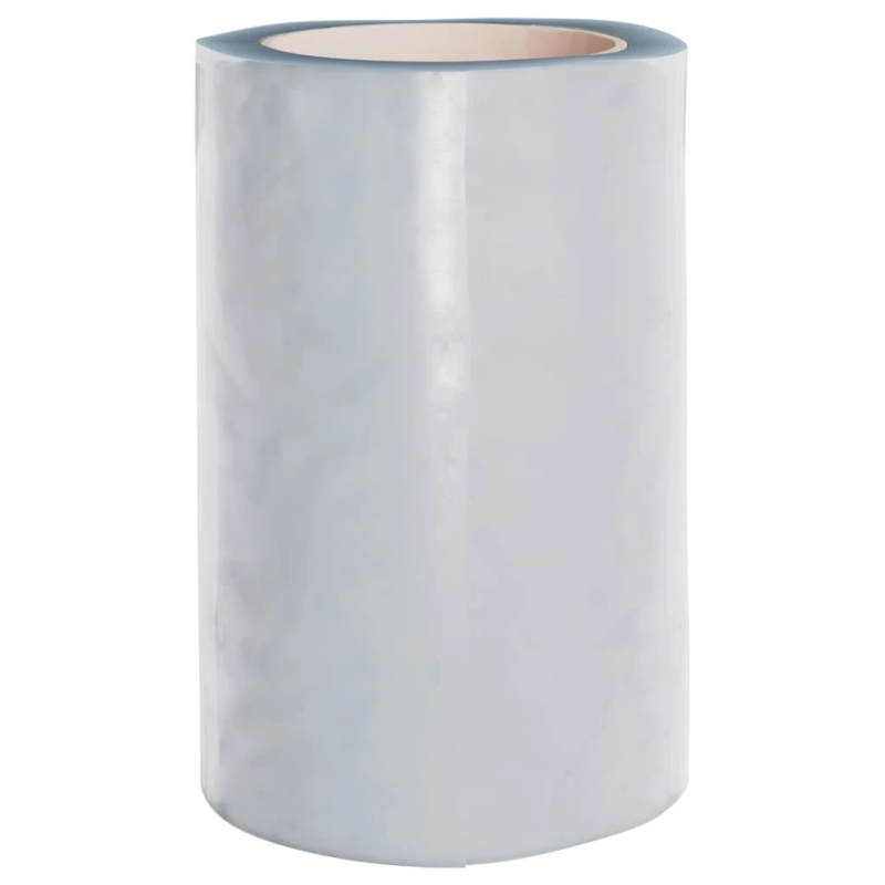 vidaXL durvju aizkars, caurspīdīgs, 300 mm x 2,6 mm, 10 m, PVC