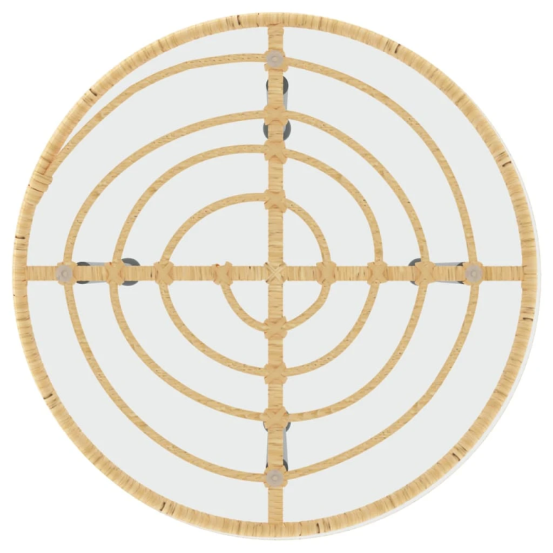 vidaXL 3-daļīgs dārza mēbeļu komplekts, PE rotangpalma