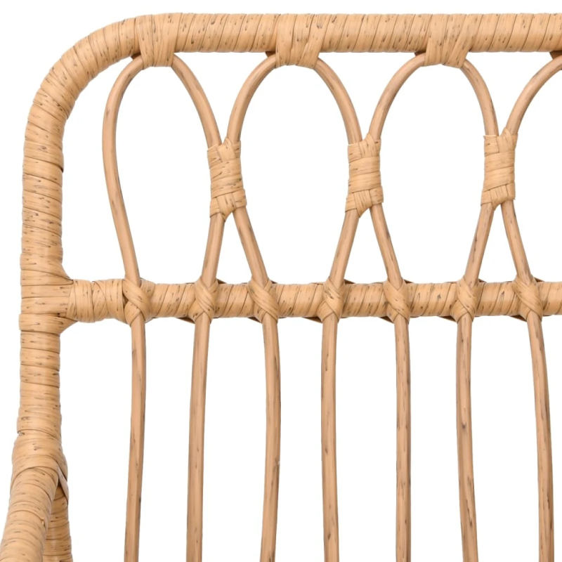 vidaXL 3-daļīgs dārza mēbeļu komplekts, PE rotangpalma