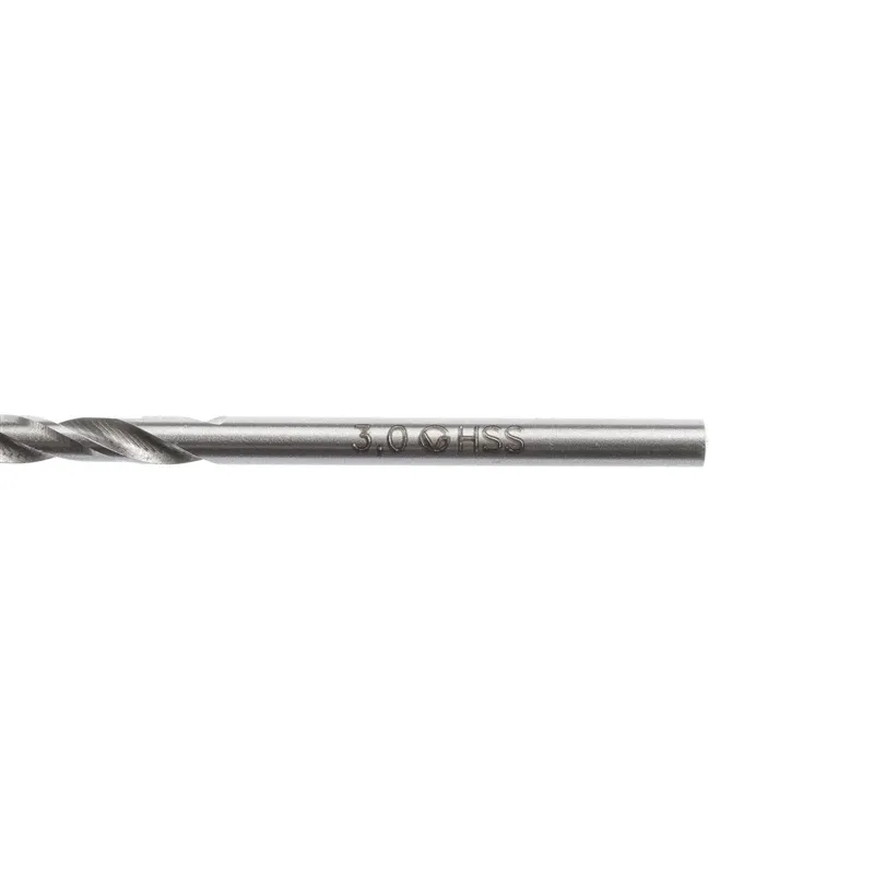 Grąžtas Forte Tools, metalas-ketui, hss, tiesus, 3 mm x 6.1 cm