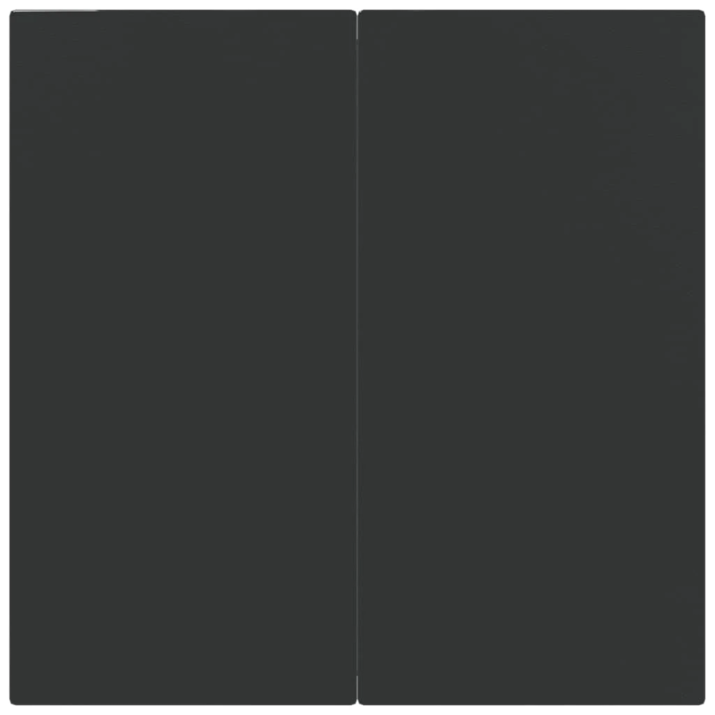 vidaXL 5-daļīgs dārza mēbeļu komplekts, melns, PE rotangpalma