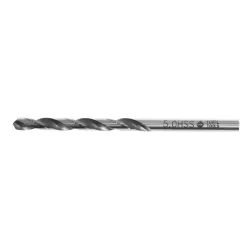 Grąžtas Forte Tools, metalas-plienui-ketui, hss, tiesus, 5 mm x 8.6 cm