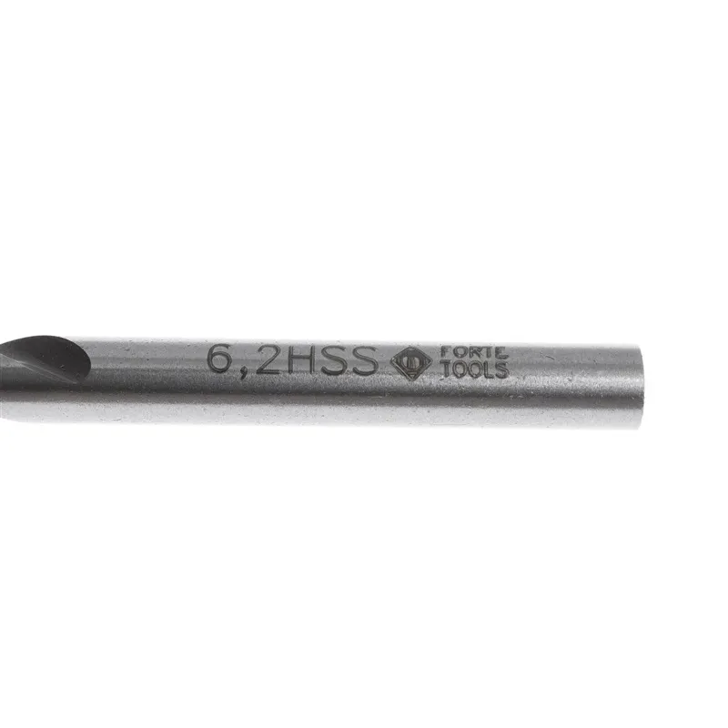 Сверло Forte Tools, металл-чугун, hss, прямой, 6.5 мм x 10.1 см