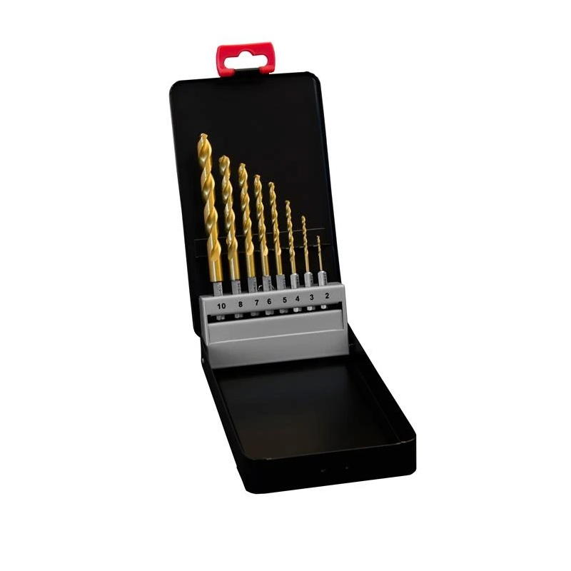 Metāla urbju komplekts Forte Tools. 2-10 mm. 8 gab.