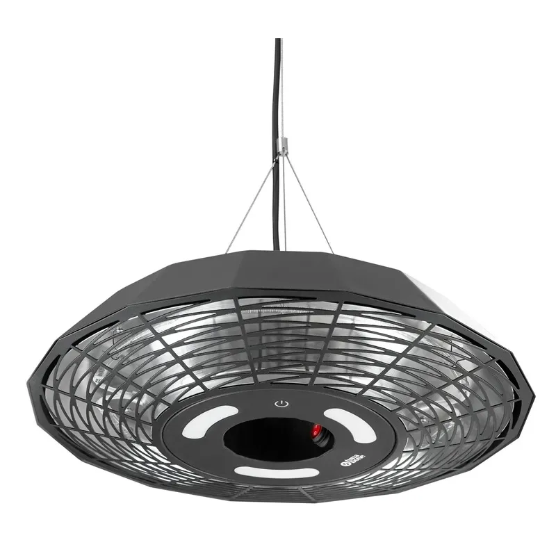 Infrasarkanais sildītājs TunaBone TB2068C-01, 2 kW, Melna krās.